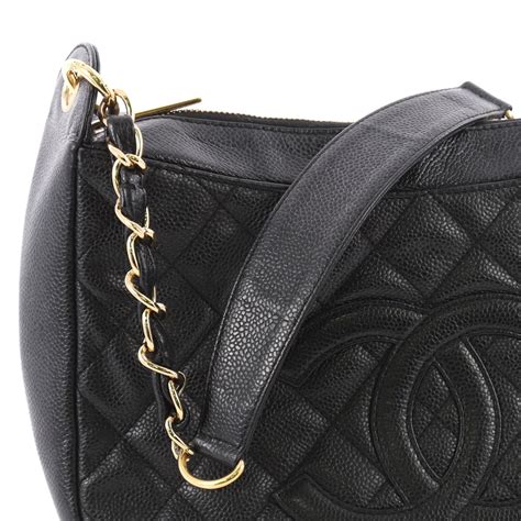 chanel vintage timeless chain shoulder bag caviar medium|CHANEL Caviar Quilted Timeless CC Shoulder Bag Black.